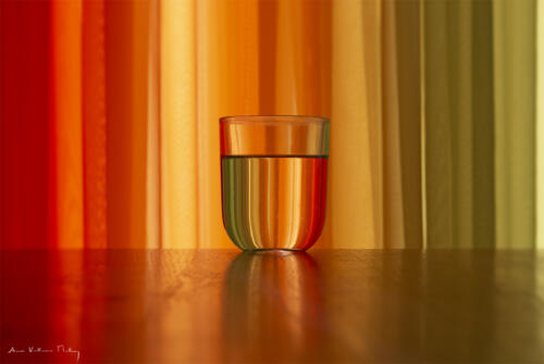 Regenbogenglas